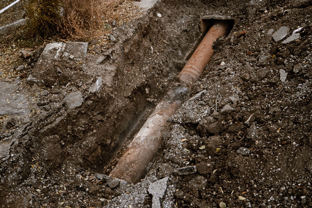 sewer line issue 
                    